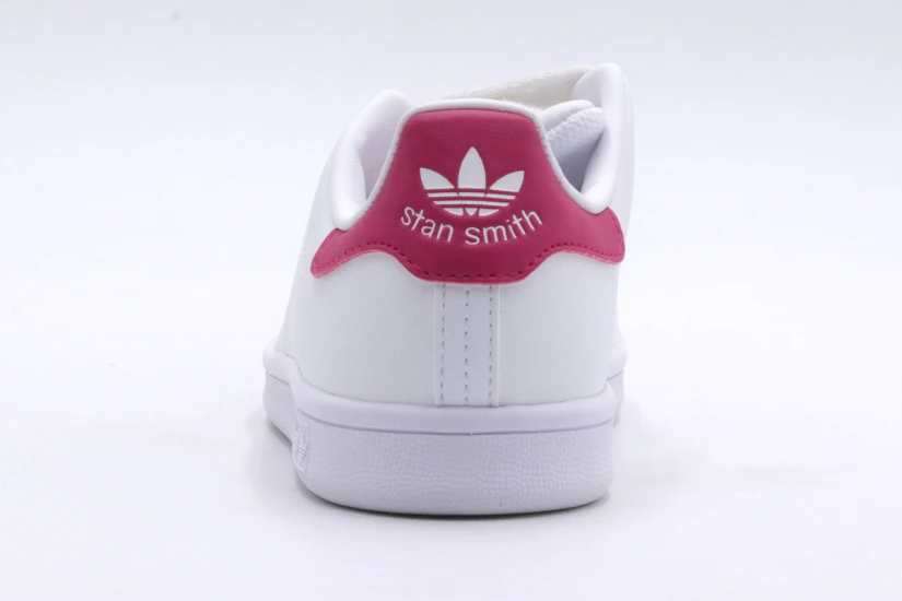 Adidas Originals Stan Smith Παιδικά Sneakers Λευκά, Φούξια