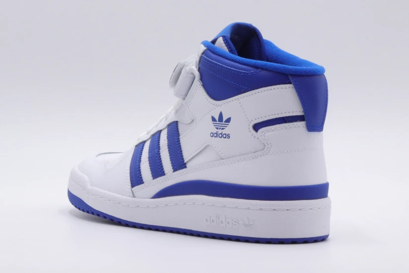 Adidas Originals Forum Mid Ανδρικά Sneakers Λευκά, Ρουά