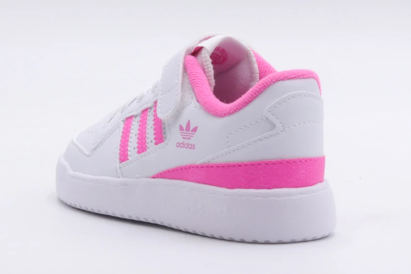 Adidas Originals Forum Low Βρεφικά Sneakers Λευκά, Ροζ