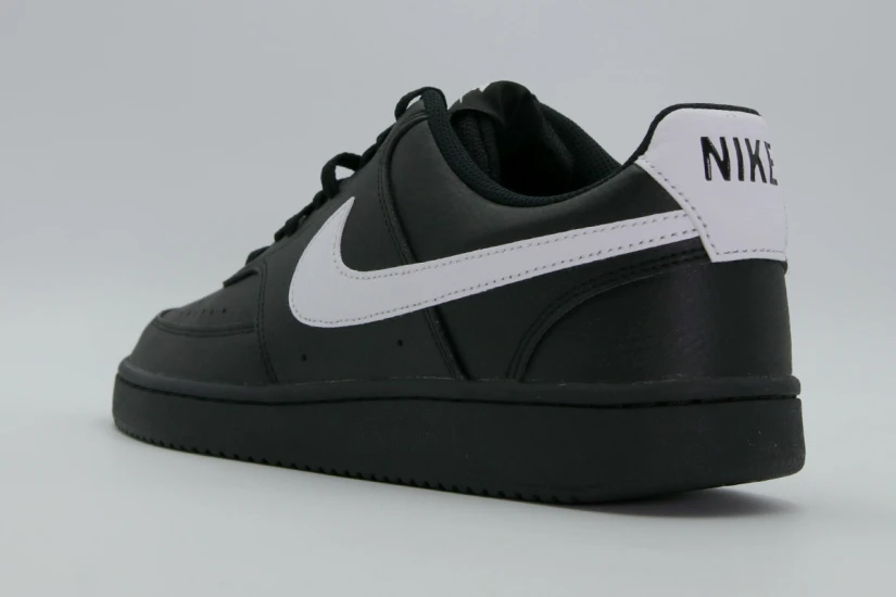Nike Court Vision Low Ανδρικά Sneakers Μαύρα