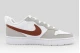 Nike Court Borough Recraft Sneakers Λευκά, Γκρι, Μπορντό