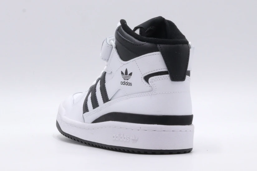 Adidas Originals Forum Mid Παιδικά Sneakers Λευκά, Μαύρα