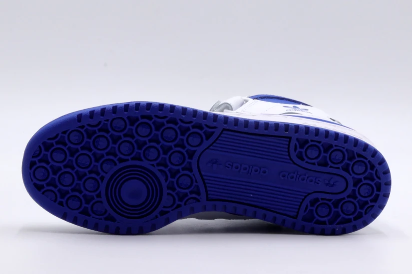 Adidas Originals Forum Mid Παιδικά Sneakers Λευκά, Μπλε