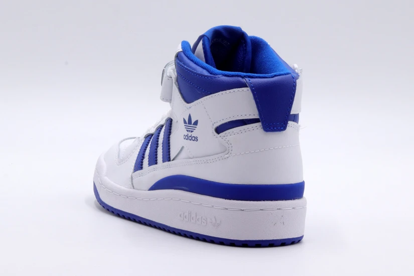 Adidas Originals Forum Mid Παιδικά Sneakers Λευκά, Μπλε
