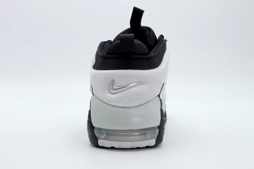 Nike Air More Uptempo Low Unisex Sneakers Μαύρα, Γκρι