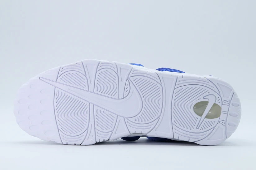 Nike Air More Uptempo Low Ανδρικά Sneakers Λευκά, Ρουά