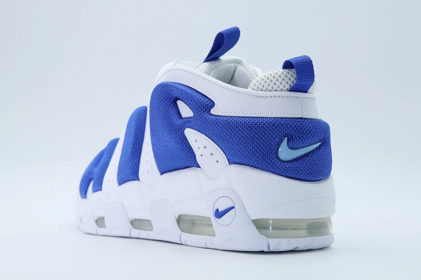 Nike Air More Uptempo Low Ανδρικά Sneakers Λευκά, Ρουά