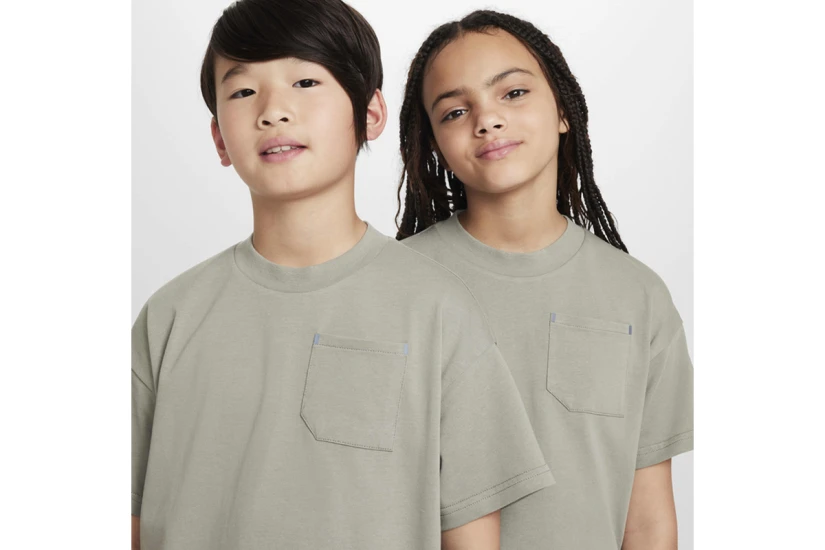 Nike Sportswear City Utility Παιδικό Κοντομάνικο T-Shirt Γκρι