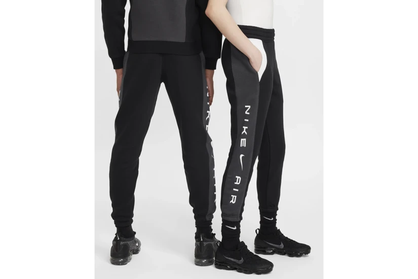 Nike Air Παιδικό Παντελόνι Φόρμας Μαύρο, Γκρι