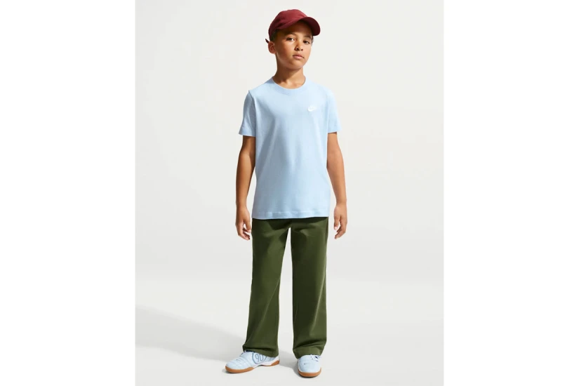 Nike Sportswear Παιδική Κοντομάνικη Μπλούζα Σιέλ