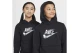 Nike Sportswear Club Fleece Παιδικό Φούτερ με Κουκούλα Μαύρο
