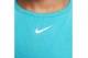Nike Sportswear Ribbed Παιδική Αμάνικη Μπλούζα Τυρκουάζ