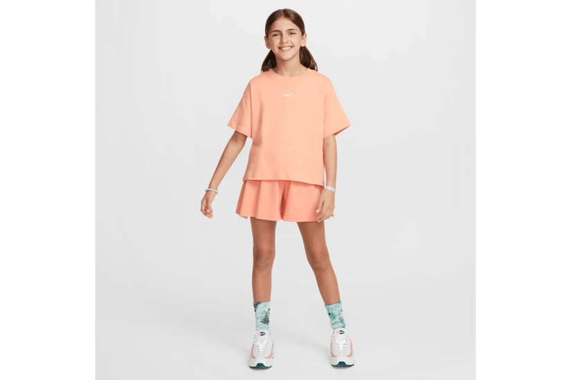 Nike Sportswear Essential Παιδικό Κοντομάνικο T-Shirt Σομόν