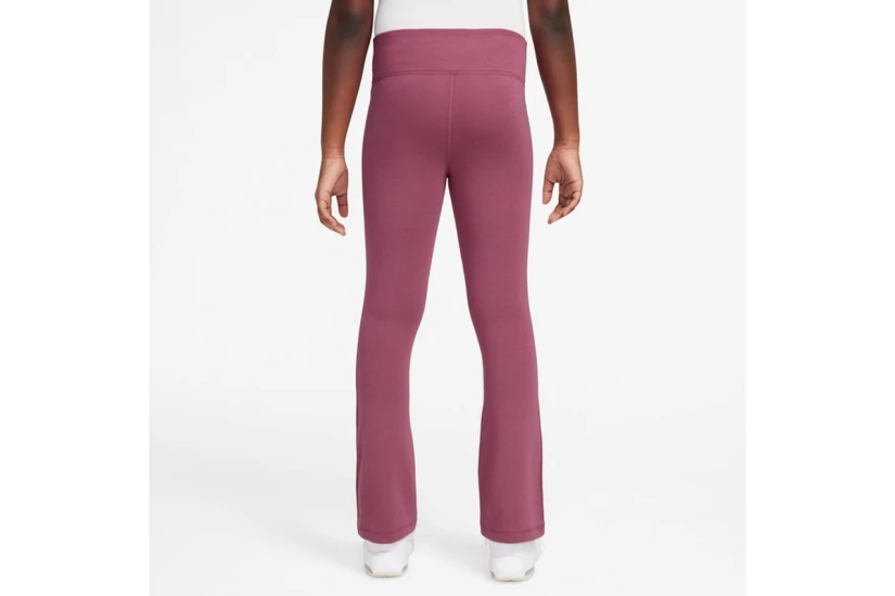 Nike Sportswear Classic High-Waisted Μακρύ Κολάν Βυσσινί