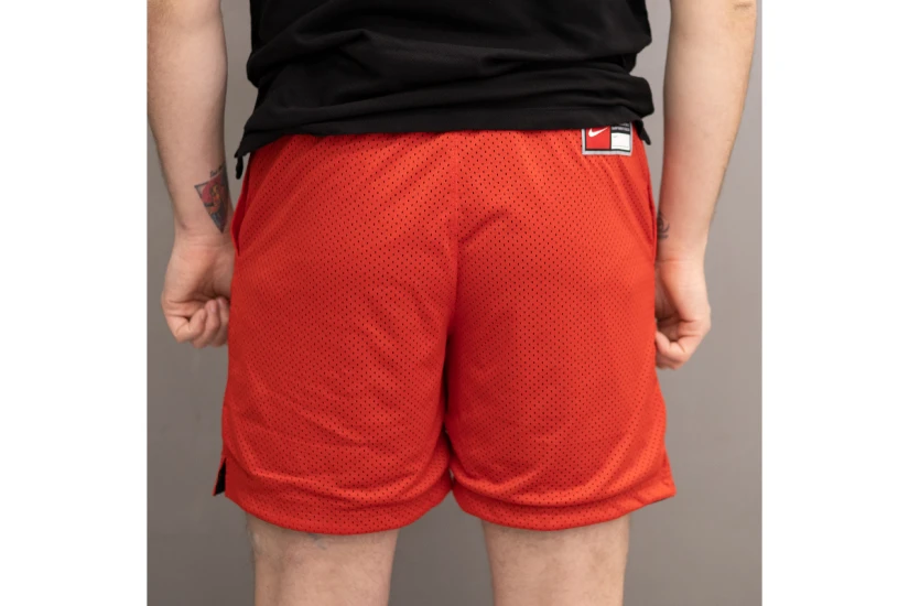 Nike NBA Chicago Bulls Ανδρική Μπασκετική Βερμούδα Κόκκινη