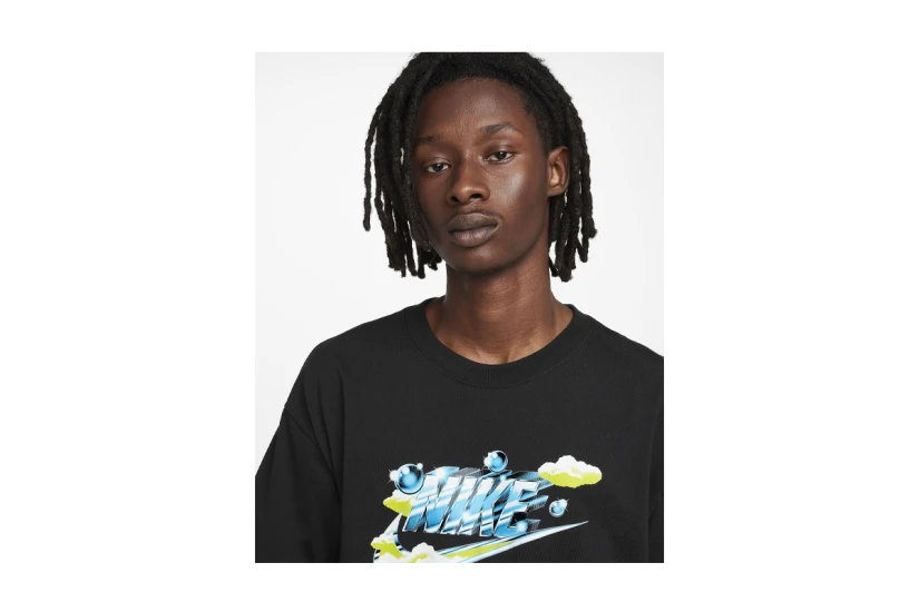 Nike Sportswear Max 90 Ανδρικό Κοντομάνικο T-Shirt Μαύρο