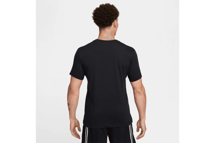 Nike Dri-Fit Basketball Ανδρικό Κοντομάνικο T-Shirt Μαύρο