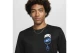 Nike Dri-Fit Basketball Ανδρικό Κοντομάνικο T-Shirt Μαύρο