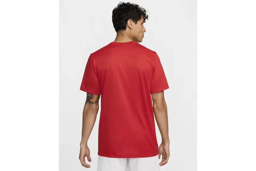 Nike Dri-Fit Basketball Ανδρικό Κοντομάνικο T-Shirt Κόκκινο