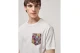 Gianni Lupo Patterened Chest Pocket Ανδρικό Κοντομάνικο T-Shirt Λευκό