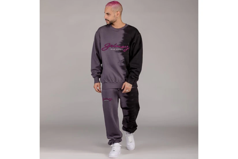 Grmy Dust Storm Tie And Dye Ανδρικό Παντελόνι Φόρμας