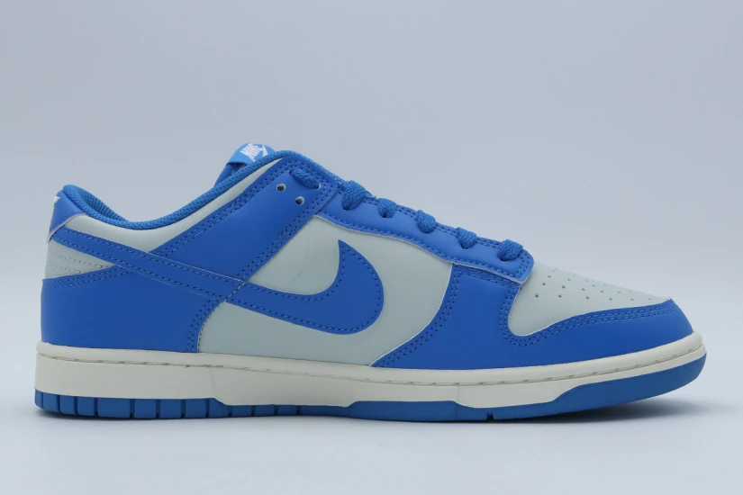 Nike Dunk Low Retro Ανδρικά Sneakers Γκρι Ανοιχτό, Γαλάζια