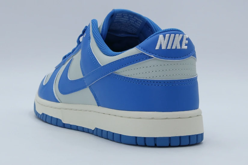 Nike Dunk Low Retro Ανδρικά Sneakers Γκρι Ανοιχτό, Γαλάζια