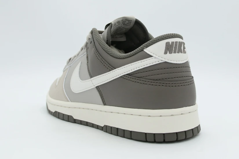 Nike Dunk Low Retro Ανδρικά Sneakers Γκρι, Γκρι Σκούρο, Λευκά