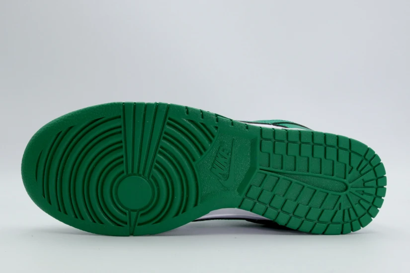 Nike Dunk Low Retro Ανδρικά Sneakers Λευκά, Πράσινα