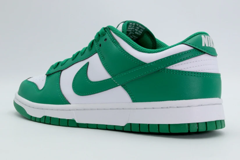 Nike Dunk Low Retro Ανδρικά Sneakers Λευκά, Πράσινα