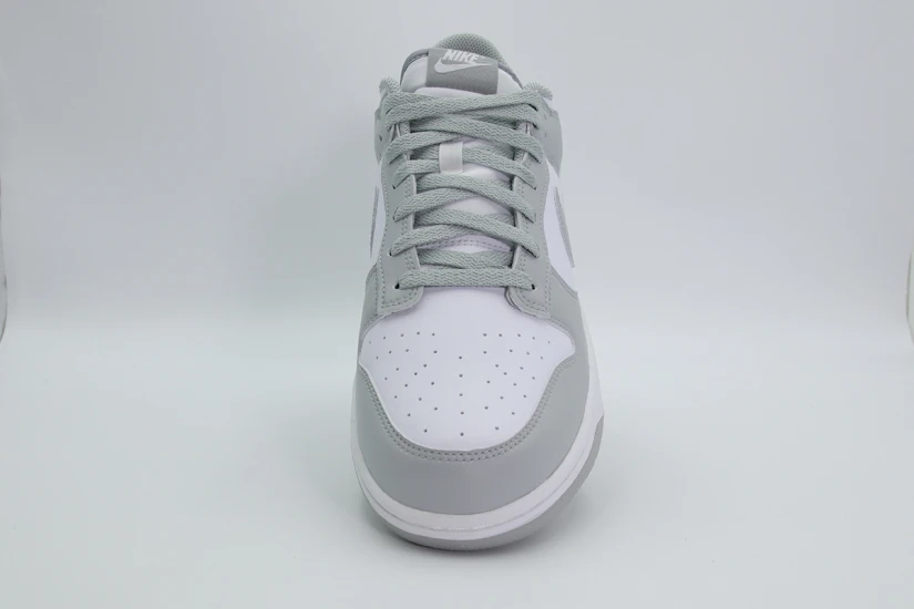 Nike Dunk Low Retro Ανδρικά Sneakers Λευκά, Γκρι
