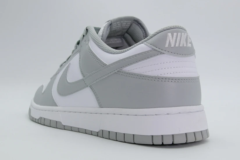 Nike Dunk Low Retro Ανδρικά Sneakers Λευκά, Γκρι