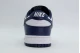Nike Dunk Low Retro Ανδρικά Sneakers Λευκά, Μπλε Σκούρο