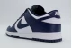 Nike Dunk Low Retro Ανδρικά Sneakers Λευκά, Μπλε Σκούρο