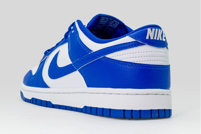 Nike Dunk Low Ανδρικά Sneakers Λευκά, Ρουά