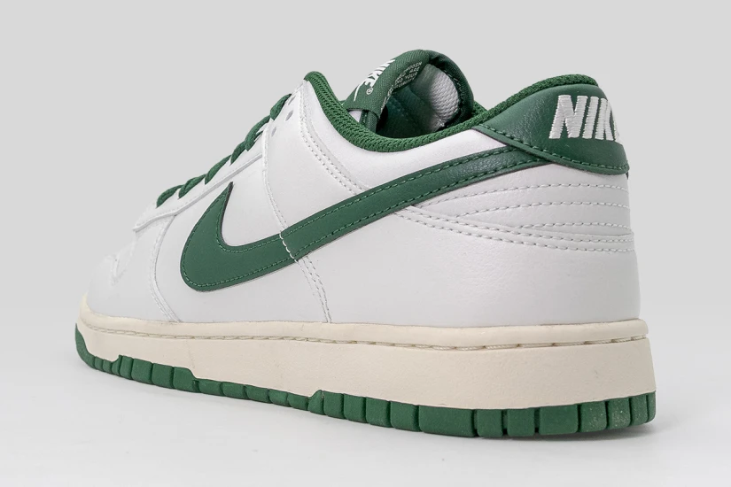 Nike Dunk Low Retro Ανδρικά Sneakers Λευκά, Πράσινα