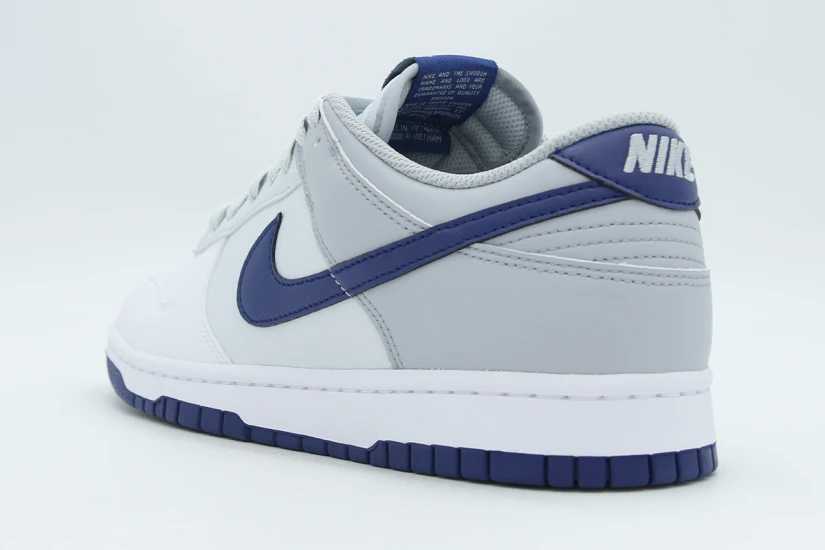 Nike Dunk Low Retro Ανδρικά Sneakers Λευκά, Μπλε, Γκρι