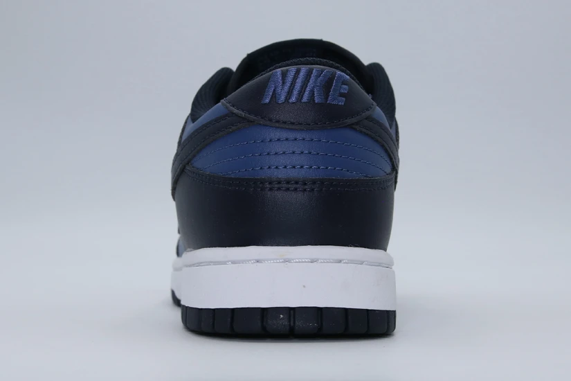 Nike Dunk Low Retro Ανδρικά Sneakers Μπλε Σκούρο, Μπλε, Λευκά