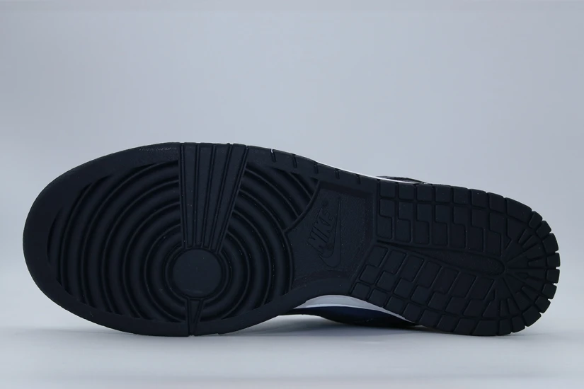 Nike Dunk Low Retro Ανδρικά Sneakers Μπλε Σκούρο, Μπλε, Λευκά