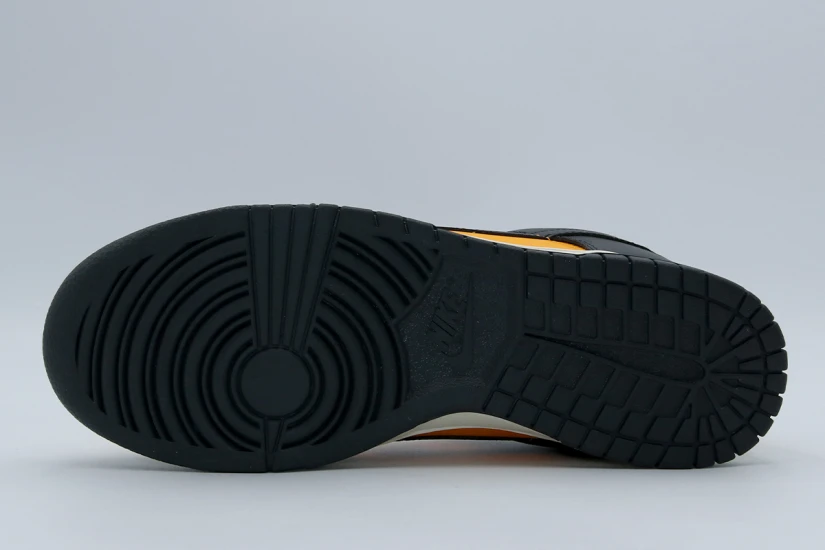 Nike Dunk Low Retro Ανδρικά Sneakers Κίτρινα, Ανθρακί, Εκρού