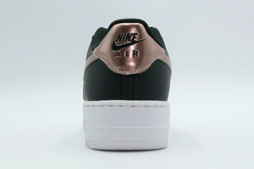 Nike Air Force 1 Special Edition Sneakers Μαύρα, Λευκά, Μπρονζέ