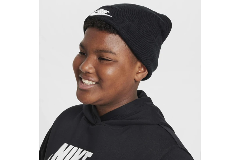 Nike Peak Παιδικό Χειμερινό Σκουφάκι Μαύρο