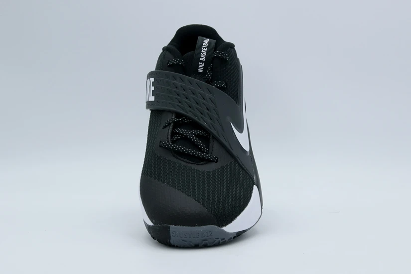 Nike Team Hustle D 12 Μπασκετικά Παπούτσια Μαύρα, Λευκά
