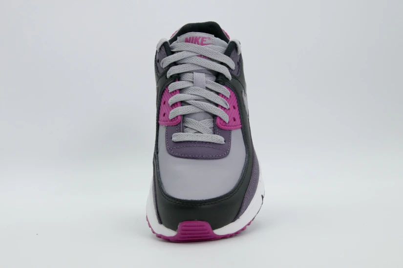 Nike Air Max 90 Sneakers Μαύρα, Μωβ, Γκρι Σκούρο, Λευκά