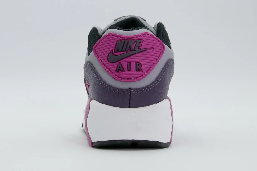 Nike Air Max 90 Sneakers Μαύρα, Μωβ, Γκρι Σκούρο, Λευκά