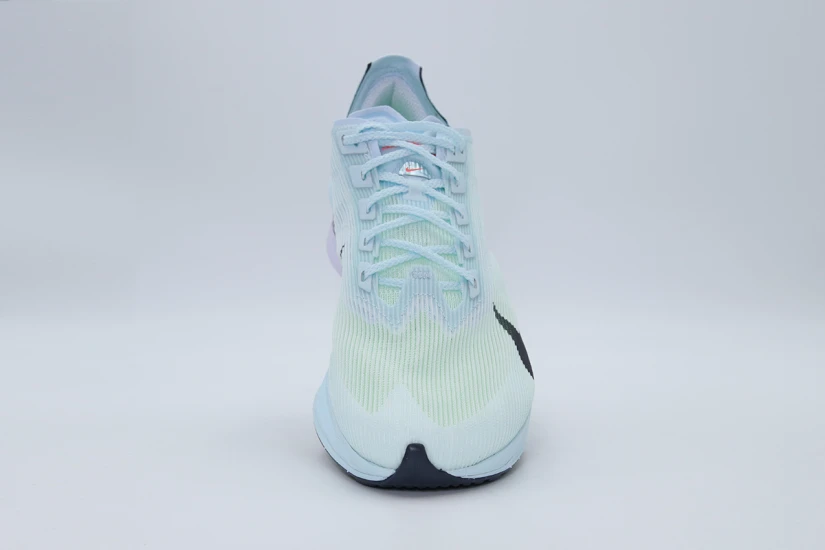 Nike Zoomx Vaporfly 4 Αθλητικά Παπούτσια για Τρέξιμο Σιέλ, Μαύρα, Λευκά, Βεραμάν