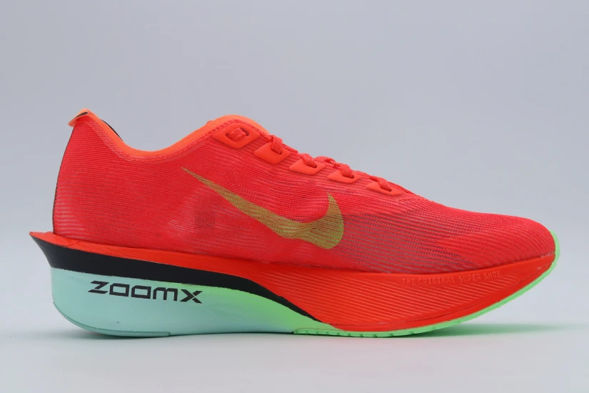Nike Zoomx Vaporfly 4 Αθλητικά Παπούτσια για Τρέξιμο Καρπουζί, Κίτρινο Φλούο, Άκουα