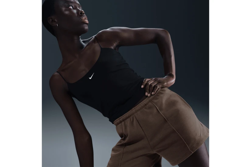 Nike Sportswear Chill Terry Γυναικείο Σορτς Καφέ
