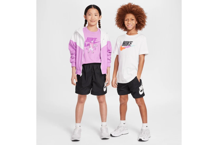 Nike Sportswear Club Παιδικό Αθλητικό Σορτς Μαύρο, Λευκό