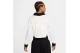 Nike Sportswear Γυναικείο Μακρυμάνικο Crop Top Λευκό